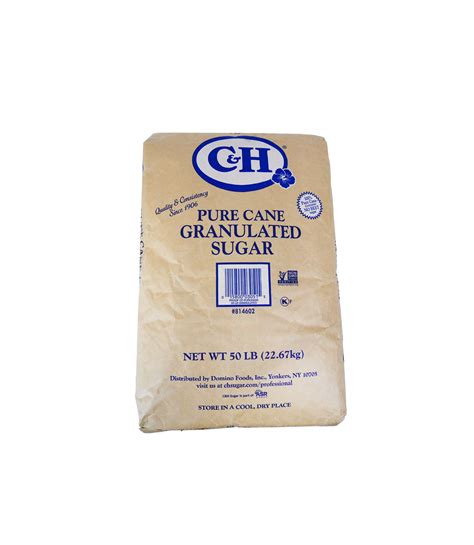 Pure Cane Sugar, Confectioners AA, 1/50 LB | C&H - C. Pacific Foods