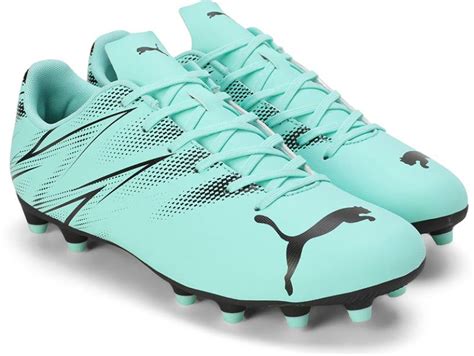 Side view of PUMA Men's Soccer Lace-Up Sneakers, highlighting the ...