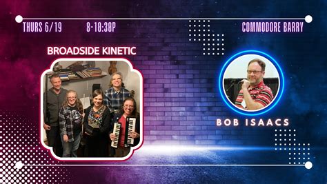 Contra Dance: Bob Isaacs calling with Broadside Kinetic!