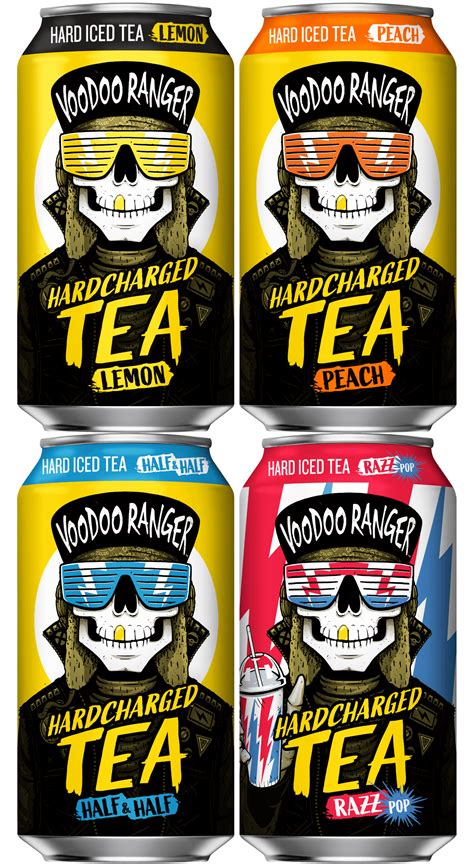 Voodoo Ranger Hardcharged Tea Variety Pack | New Belgium Brewing