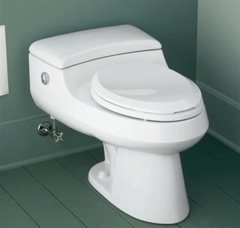 Kohler K-3466-47 San Raphael One-Piece Elongated Toilet with Quiet ...