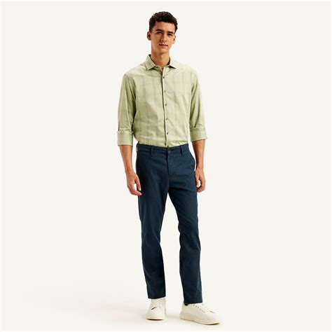 Men's Redloop 511 Slim Fit Blue Chino Trousers – Levis India Store