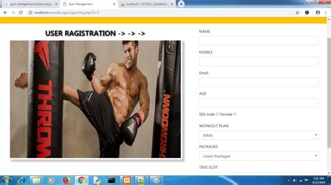 Image result for Visual Studio Gym Management System