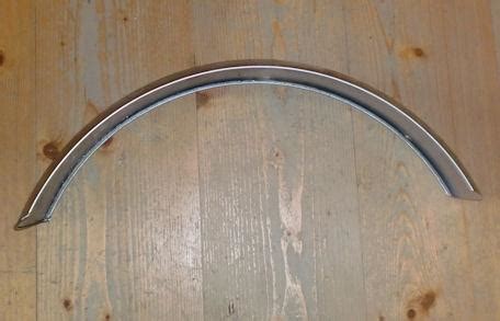 Kotflügel vorne 4x19" nicht poliert Aluminium flach C-Section | BRITISH ...