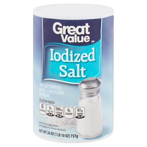 Table Salt Iodized Chemical Formula at Norma Shanks blog