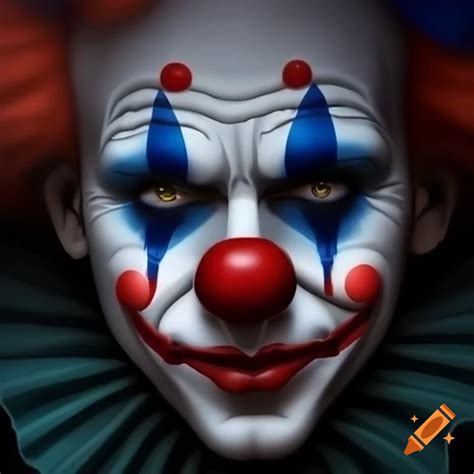 Wicked Clown Face Paint