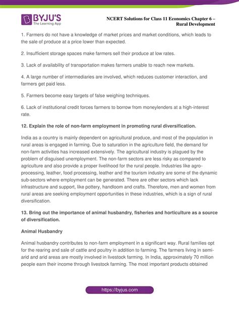 Rural Development Project Work Class 11 的图像结果