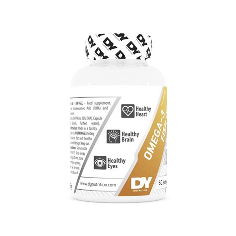 DY NUTRITION FISH OIL 60 SOFTGELS – India's Leading Genuine Supplement ...