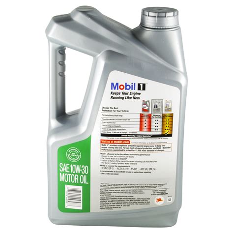 Mobil 1 10W-30 Advanced Full Synthetic Motor Oil 5 qt | Shipt