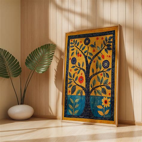 Tree of the Night - Floral Painting – TravelArty