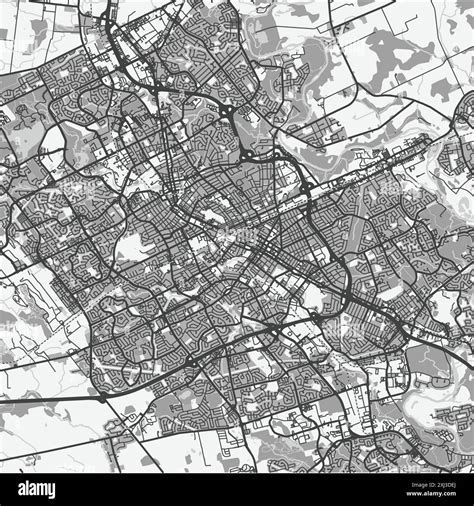 Map of kitchener Black and White Stock Photos & Images - Alamy