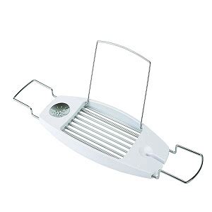AmazonBasics Bathtub Caddy with Extendable Arms - White : Amazon.in ...