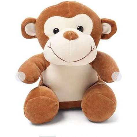 Adaraxx Plush Cute Sitting Monkey Stuffed Toys 28cm – Webby Toys