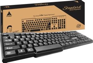 PRODOT QWERTY Keyboard with Low Profile Keys for Windows, Mac, PC ...