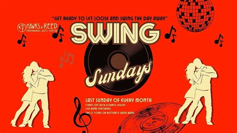Swing Sundays at Hawks and Reed, Hawks & Reed Ballroom, Greenfield, 30 ...