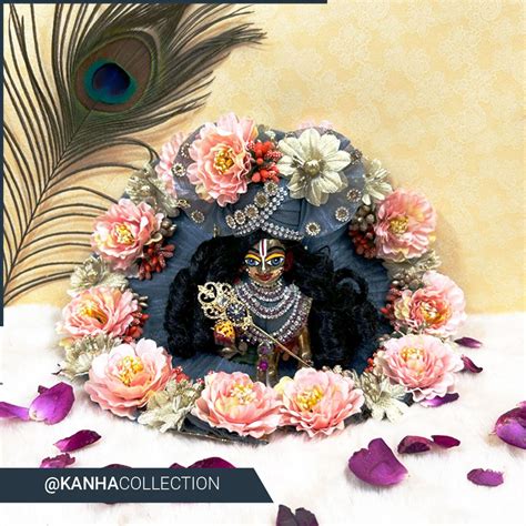 Beautiful designer GREY dress with FLOWERS - Kanha Collection