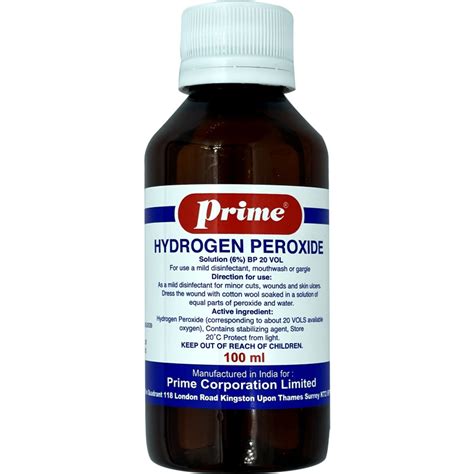 Hydrogen Peroxide Usage 的图像结果
