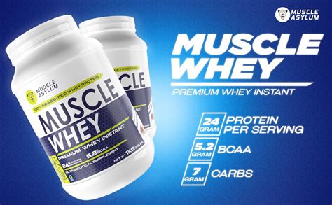 Asylum Premium Whey Protein | 1kg, 25 Servings | Kesar Pista | With ...