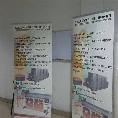 Jual Roll up Banner Albatros (KAKI ALUMINIUM) - 60x160 - Kota Tangerang ...