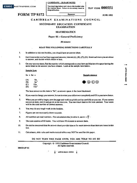 Image result for CSEC Maths Area Questions