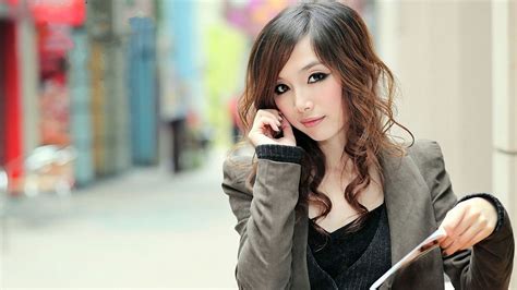亚洲时尚美女模特写真高清壁纸预览 | 10wallpaper.com