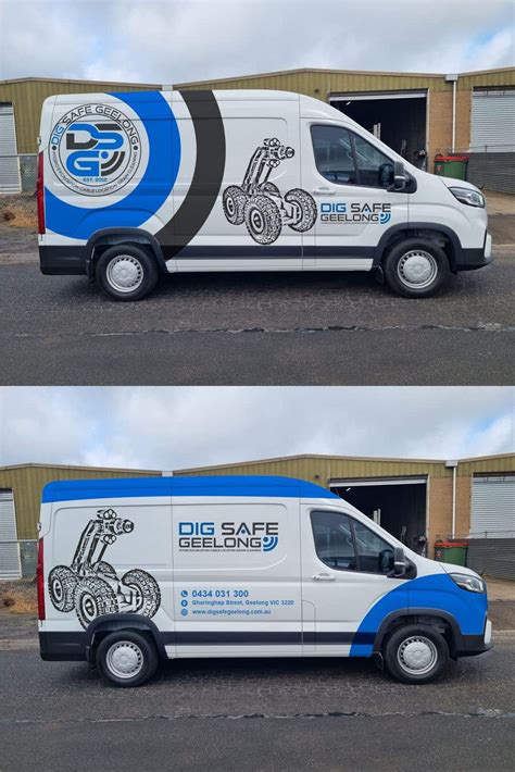 Entry #140 by ghayurahmed for Add a design to a photo of a van for ...