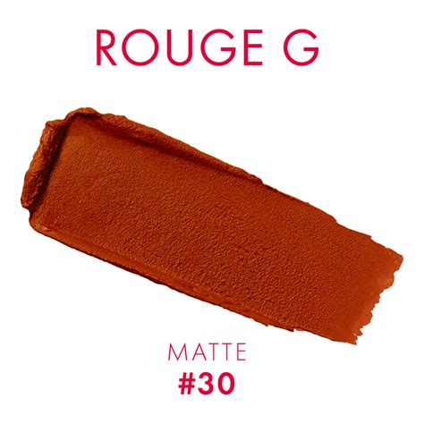 Rouge G de Guerlain Customizable Matte Lipstick Refill (Step 1) • N°30 ...