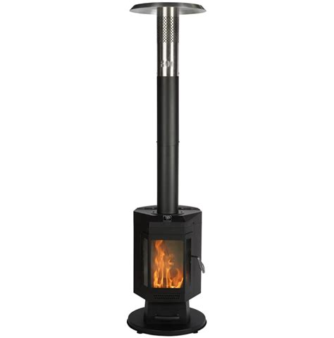 FlamePro 81”H Steel Patio Pellet Heater (Clearance) – LotsHouse