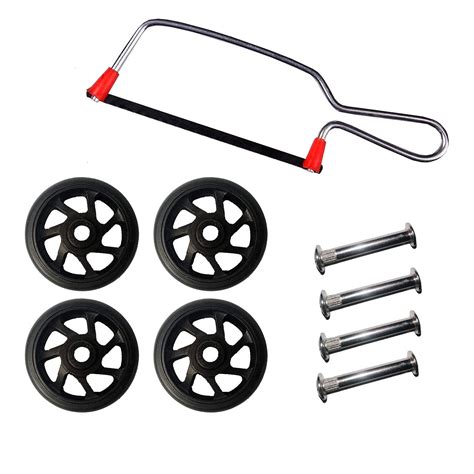 Luggage Wheels Repair Travel Trolley Bag Suitcases Rubber Wheels for ...