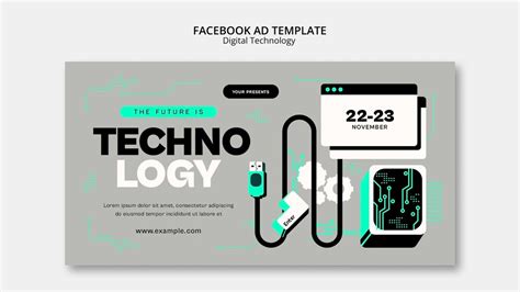 Technology Thumbnail Design Template 的图像结果