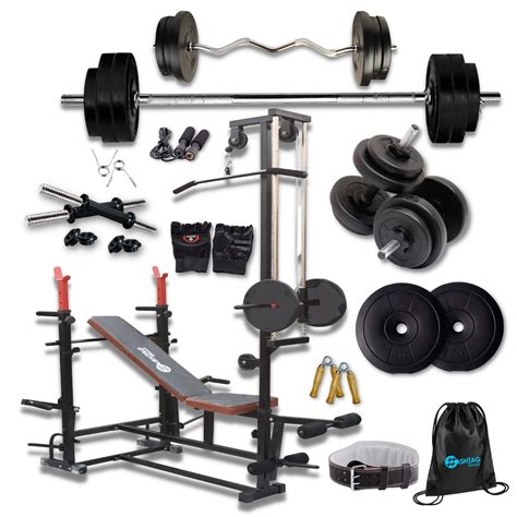 HASHTAG FITNESS Mild Steel Multipurpose 20 In 1 Flat,Incline,Decline ...