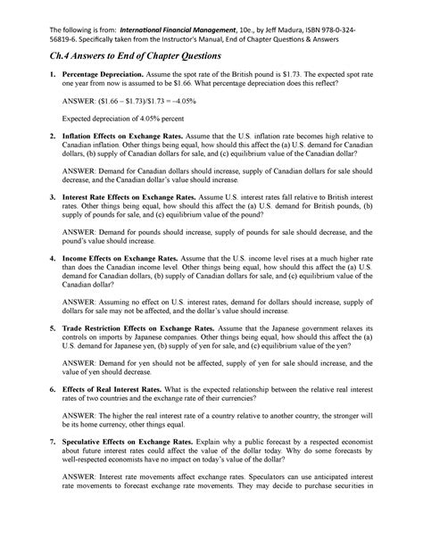 241445655-Ch-4 - The following is from: International Financial ...