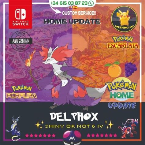DELPHOX SHINY OR NOT Pokemon Scarlet - Scarlet | Ubuy India