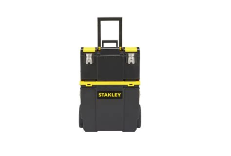 1-70-327 Stanley | Stanley 2 in 1 2 drawers Plastic Tool Box 2 Wheels ...