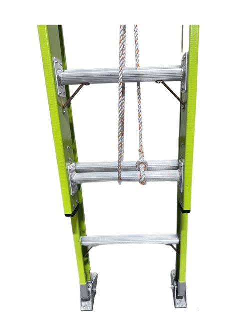 Image result for Extension Ladder Rope Setup