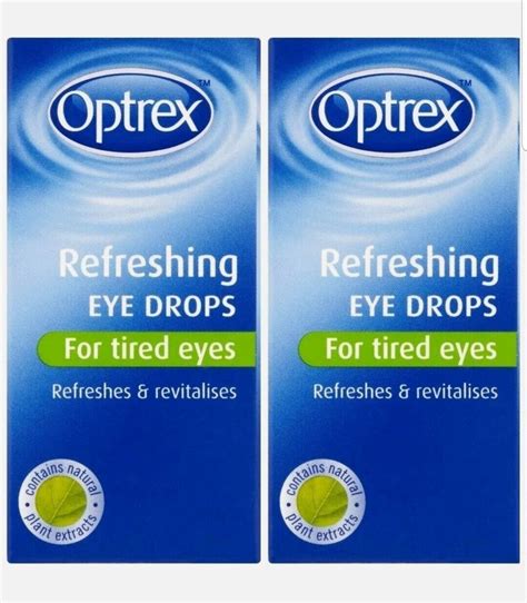 Optrex refreshing eye drops for tired eyes 310ml – Artofit