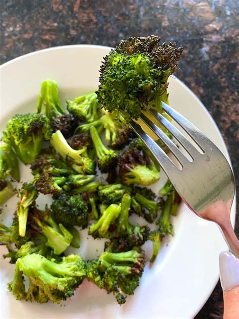 Air Fryer Frozen Broccoli – Melanie Cooks