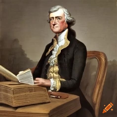 Founding Fathers reading the Declaration of Independence in 1776 on Craiyon