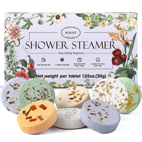 Amazon.com: Shower Steamers Aromatherapy BLRIET 8 Pack Gifts for Women ...