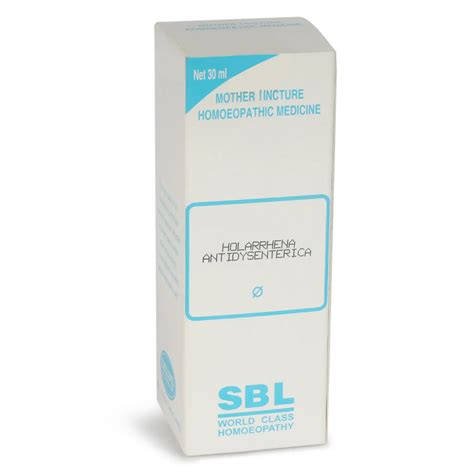 SBL Homeopathy Holarrhena Antidysenterica Mother Tincture Q