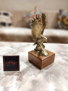 The Art Age Metal Flying Eagle Showpiece Showpiece For Living Room ...