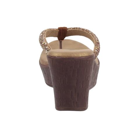 Buy Mochi Women Antique-Gold Casual Slip Ons Online | SKU: 34-124-28-37 ...