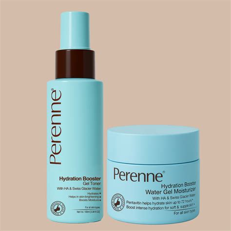 Combo of Perenne Hydration Booster Water Gel Toner & Hydration Booster ...