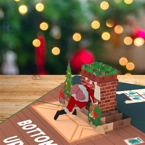 Have A Cracking Christmas! 3D Pop Up Funny Xmas Card! Cheeky And Silly ...