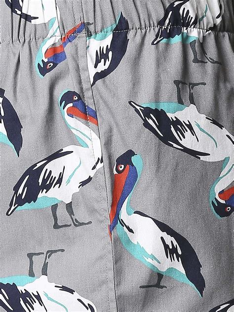 BASICS PRINTED PURE COTTON BOXERS