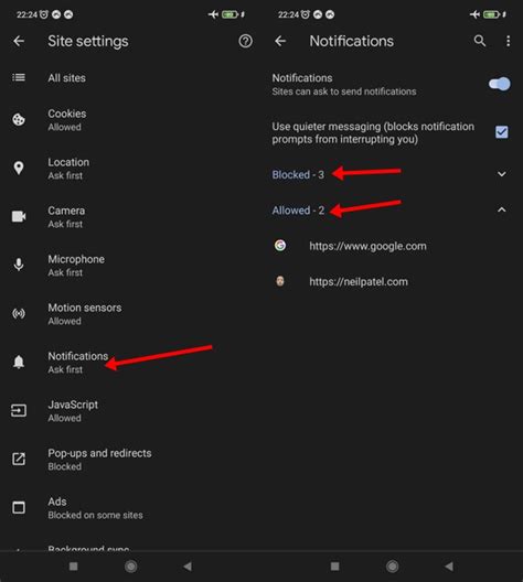 Image result for Website Notification Setting