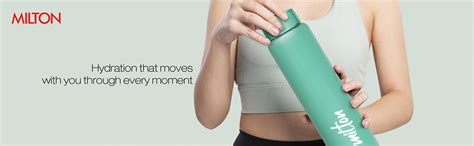 MILTON Aqua 750 Stainless Steel Water Bottle Set of 4, 750 ml Each ...