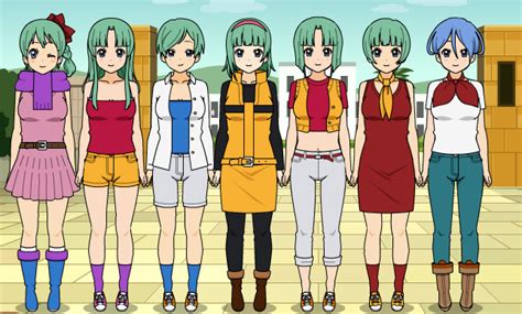 Kisekae - Bulma (Dragon Ball/Z/Super) by Shaula-chan on DeviantArt