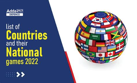 List of Countries and Their National Games 2022