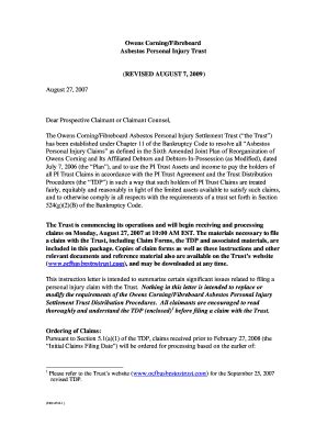 Fillable Online owens corning poc form Fax Email Print - pdfFiller